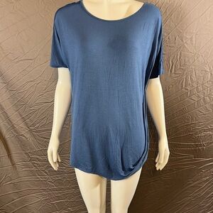 New Directions Navy Short Sleeve Tee